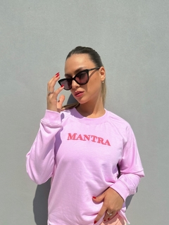 BUZO MANTRA ROSA - comprar online