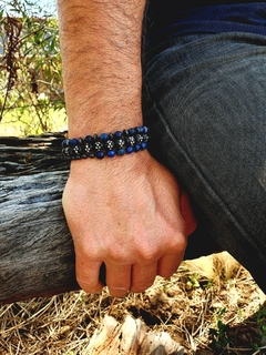 Pulsera Murano Negro - comprar online