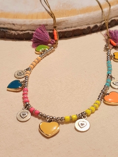 Collar Corazones Girls