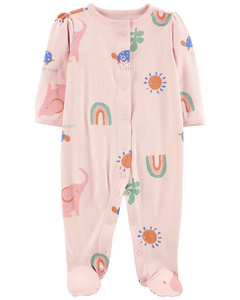 CARTER´S OSITO PIJAMA ALGODON BROCHES "ELEFANTE Y TORTUGA"