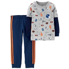 CARTER´S SET 2 PIEZAS REMERA MANGAS LARGAS Y PANTALON "DEPORTES"