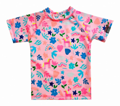 OCEAN5 Remera mangas cortas "Unicorn" rosa