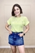 Blusa Básica Feminina (Blusa Joana Listrada Color) - comprar online