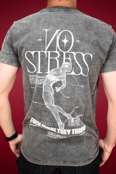 No Stress Marbled Tee