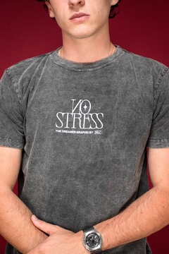 No Stress Marbled Tee - loja online