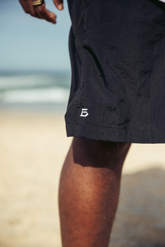 Short Praia Cargo Black - Ballarcci