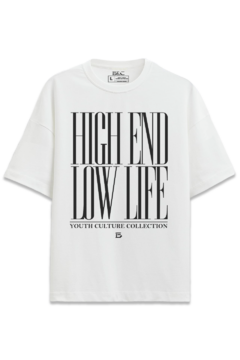 High End Low Life Oversized [Black/White] - comprar online