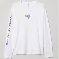 White Longsleeve - Collab Cidades Invisíveis