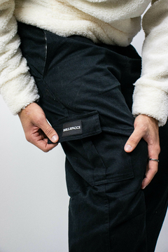 Cargo Pants Black - Ballarcci