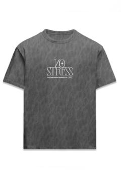 No Stress Marbled Tee