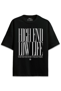 High End Low Life Oversized [Black/White]