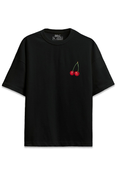 CHERRY BLACK TEE