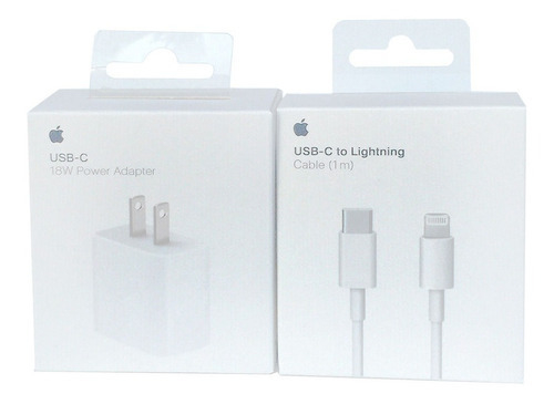 Adaptador y Cable Para iPhone Tipo C Lightning De Carga Rápida