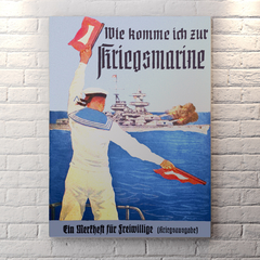 Poster Kriegsmarine - Segundaguerramundial_oficial