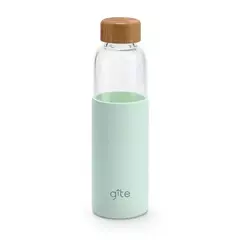 Garrafa de vidro 600ml- verde claro