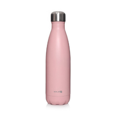 Garrafa Térmica Grey Kouda Inox 500ml Rosa Claro