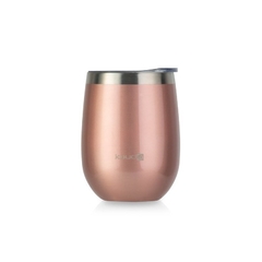 Copo Térmico inox kouda 360ml ivo Rose Gold