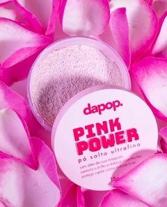 Pó Solto Ultrafino Rosa Mosqueta Pink Power 15g - Dapop