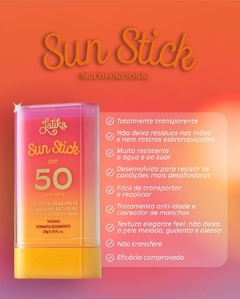 Protetor Solar Bastão Sun Stick FPS 50 - Latika - comprar online
