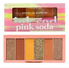 Paleta de Sombras 6 cores Pink Soda - Ruby Rose