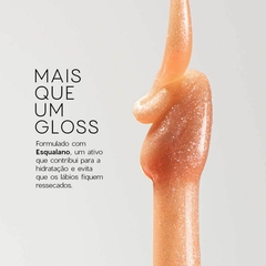 Brilho Labial Transparente - Glossy Me Glazed Océane Edition 4g - Boca Rosada Makeup