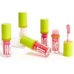 Lip Gloss Brilho Labial Moda Hot Maquiagem - Febella - loja online