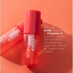 Mini Lip Oil Rosa Punch Océane 4you 1,8g - Boca Rosada Makeup