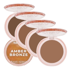 Bronzer Compacto Amber Bronze - Linha Rosa - Ruby Rose