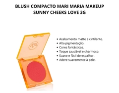 BLUSH COMPACTO MARI MARIA MAKEUP SUNNY CHEEKS LOVE 3G - Boca Rosada Makeup