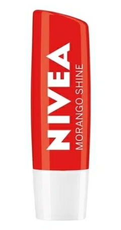 Protetor Labial Nivea Morango Shine 4,8g