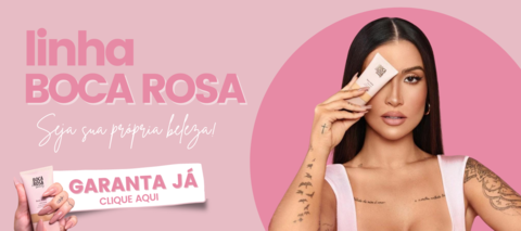 Imagem do banner rotativo Boca Rosada Makeup