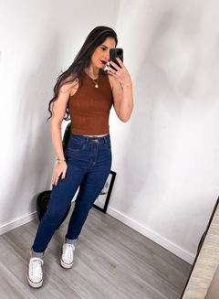 Cropped Canelado Luma - Kah Boutique