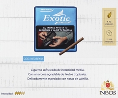 Cigarritos Neos Exotic Silver Blue - comprar online