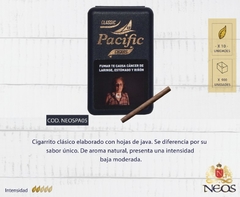 Cigarritos Neos Pacific Classic - comprar online