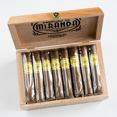 Francisco de Miranda - Amarillo Gran Robusto x 25 u. - Fortaleza Media - Cepo 60 - Tiempo de Fumada 60 min.