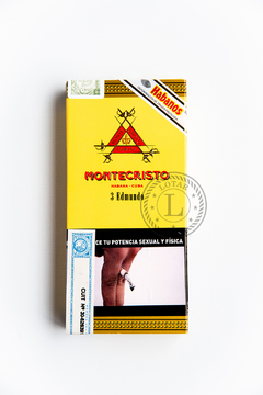 Habanos Montecristo x 3u - Edmundo - Cepo 52 - Fortaleza Media/Fuerte - Tiempo de Fumada 55 min en internet