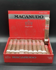 1 Caja x 20 u. de puros Macanudo Inspirado Red Gigante - Cepo 60 - Fortaleza Media/Fuerte - Tiempo de Fumada 50 min -