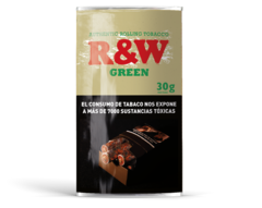 Tabaco para Armar R&W Green x 30 gr.