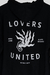 LOVERS UNITED BLACK HOODIE | Vetiver x Motor Edición Limitada
