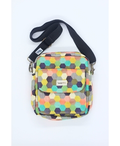 Shoulder bag com forro impermeável