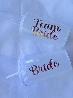 Combo x6 o x12 vasos team BRIDE + un vaso BRIDE - comprar online