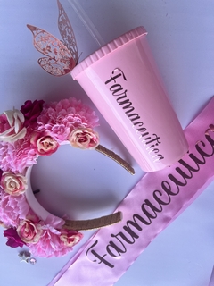 Combo pink personalizado (elegi la palabra o frase que más te guste) - comprar online