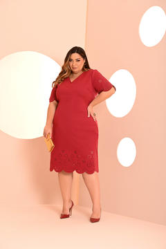 VESTIDO PLUS SIZE GRECIANE