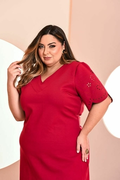 VESTIDO PLUS SIZE GRECIANE