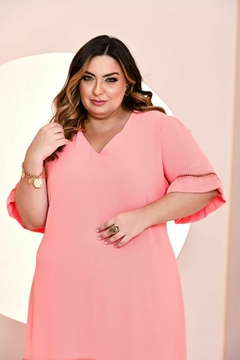 VESTIDO PLUS SIZE ELIUDI - loja online