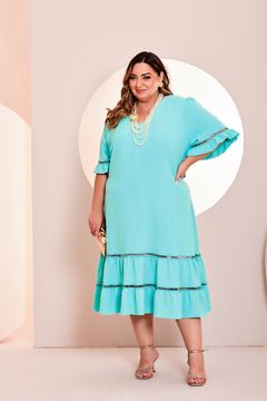 VESTIDO PLUS SIZE ALIDA - comprar online