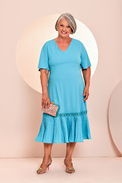 VESTIDO PLUS SIZE MELINDA - comprar online