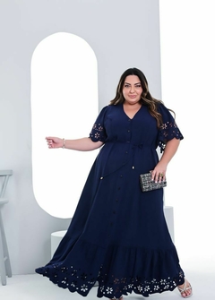 VESTIDO PLUS SIZE NAIDE - loja online