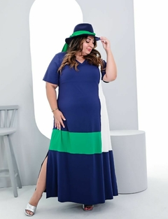 VESTIDO PLUS SIZE JAMILE - Morena Café Plus Size