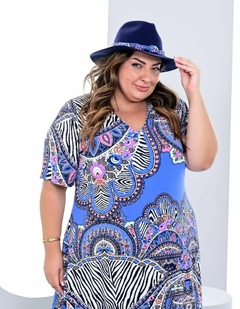 VESTIDO PLUS SIZE DIRLENE - comprar online